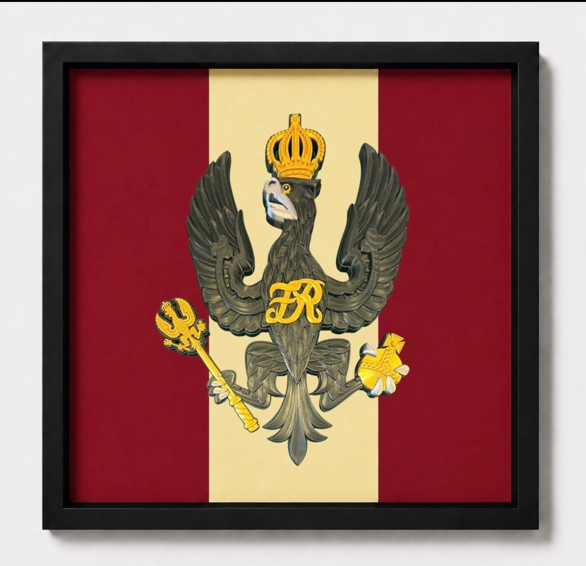 King's Royal Hussars Cap Badge Display Frame | Official MOD-Licensed Gift