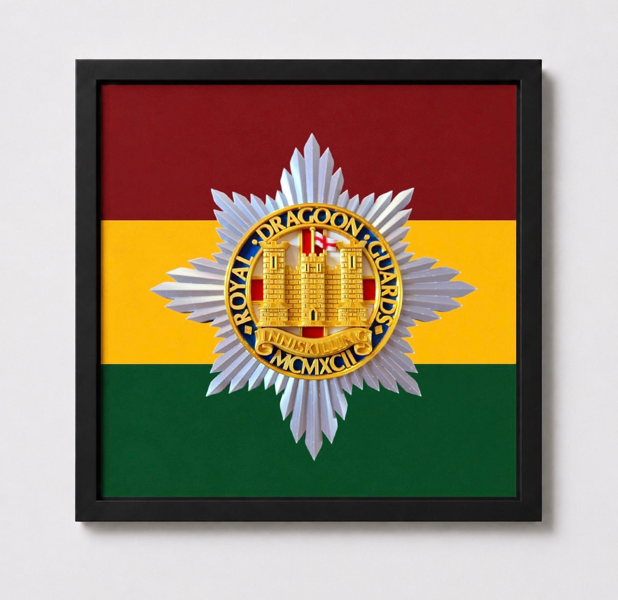 Royal Dragoon Guards Cap Badge Display Frame | Official MOD-Licensed Gift