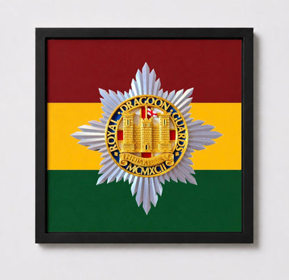 Royal Dragoon Guards Cap Badge Display Frame | Official MOD-Licensed Gift