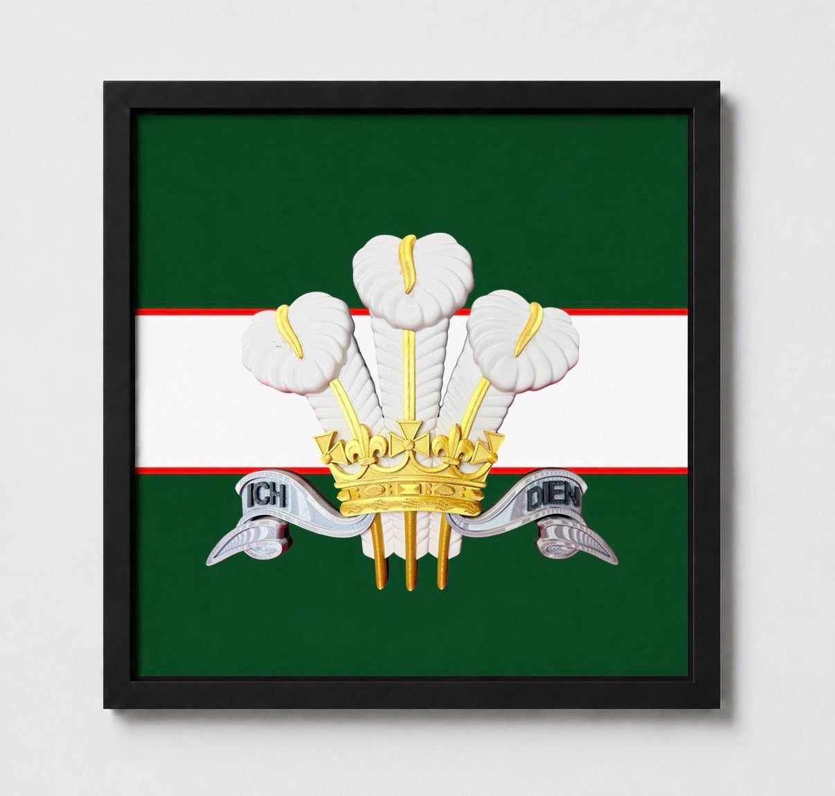 Royal Regiment of Wales Cap Badge Display Frame | Official MOD-Licensed Gift