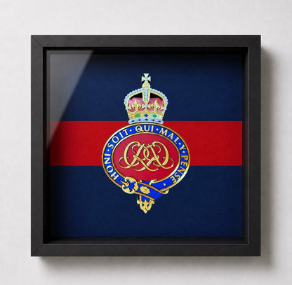 Grenadier Guards Cap Badge Display Frame – King's Crown | Officially Licensed