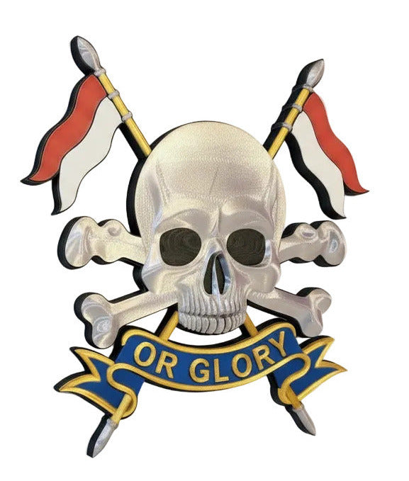 The Royal Lancers (Queen Elizabeth's Own) 3D Printed Cap Badge