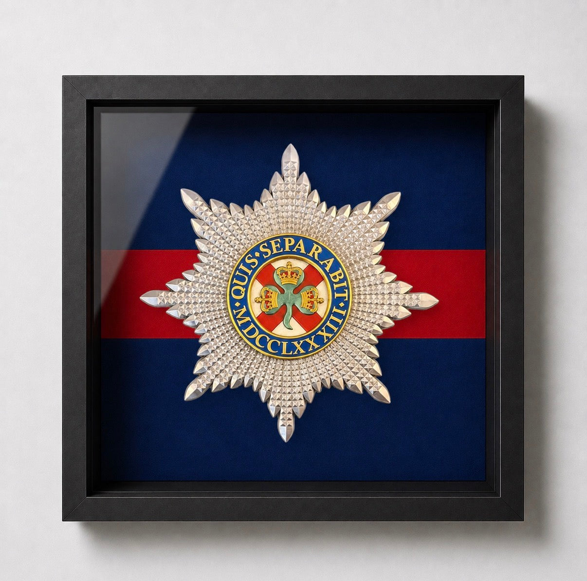 Irish Guards Cap Badge Display Frame | Officially Licensed