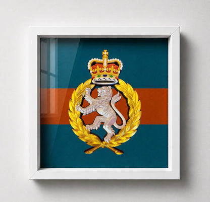 Women's Royal Army Corps Cap Badge Display Frame | Officially Licensed