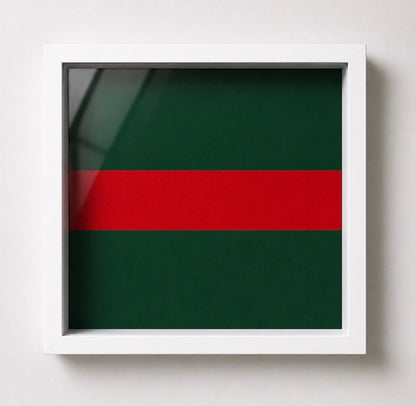 King's Own Royal Border Regiment Regimental Colours Display Frame | Officially Licensed