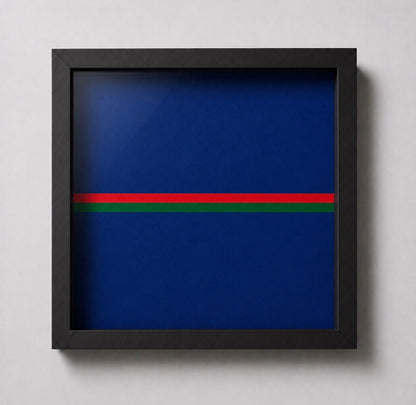 Royal Pioneers Full Colour Cap Badge Display Frame | Officially Licensed