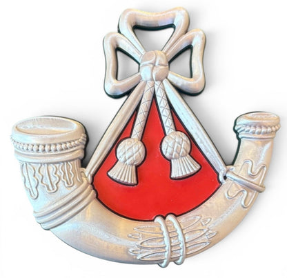 Light Infantry Cap Badge – Red Centre | Officially Licensed