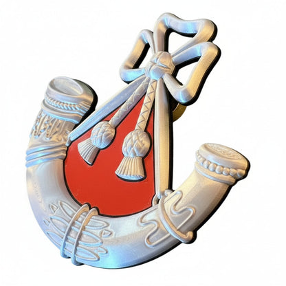 Light Infantry Cap Badge – Red Centre | Officially Licensed