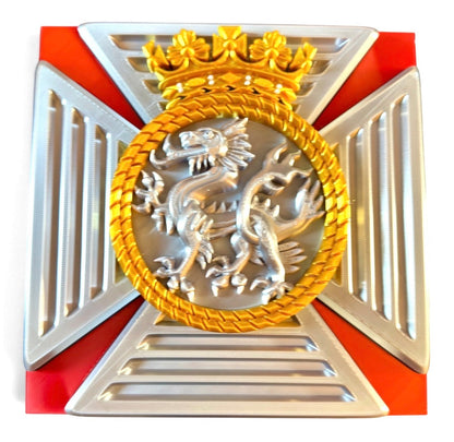 Duke of Edinburgh's Royal Regiment Cap Badge | Brandywine Flash | Officially Licensed