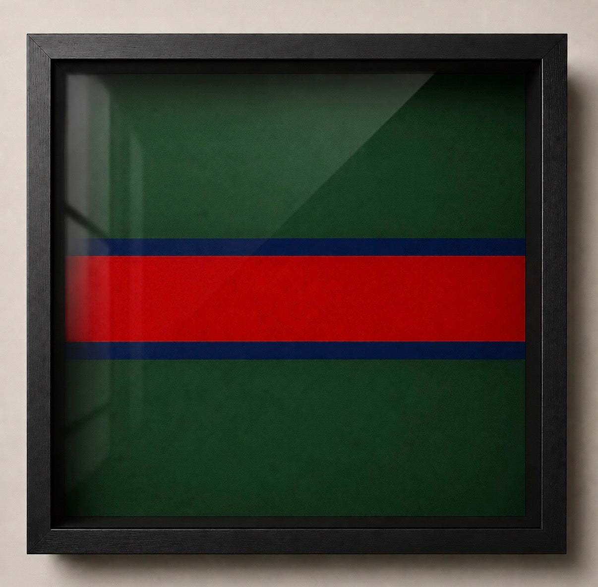 The King's Regiment Cap Badge Display Frame | Officially Licensed
