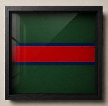 The King's Regiment Cap Badge Display Frame | Officially Licensed
