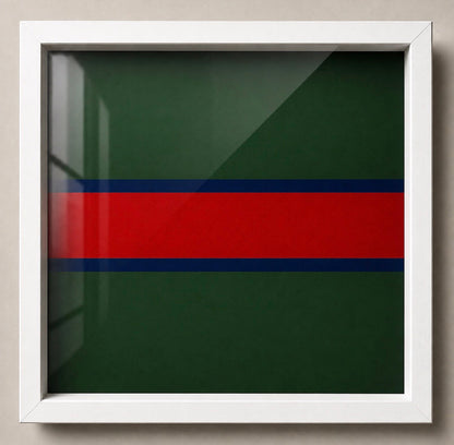 The King's Regiment Cap Badge Display Frame | Officially Licensed