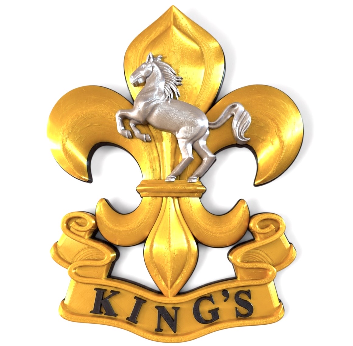 The King's Regiment Cap Badge | Officially Licensed