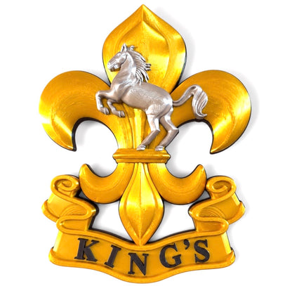 The King's Regiment Cap Badge | Officially Licensed