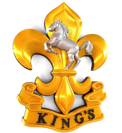 The King's Regiment Cap Badge | Officially Licensed