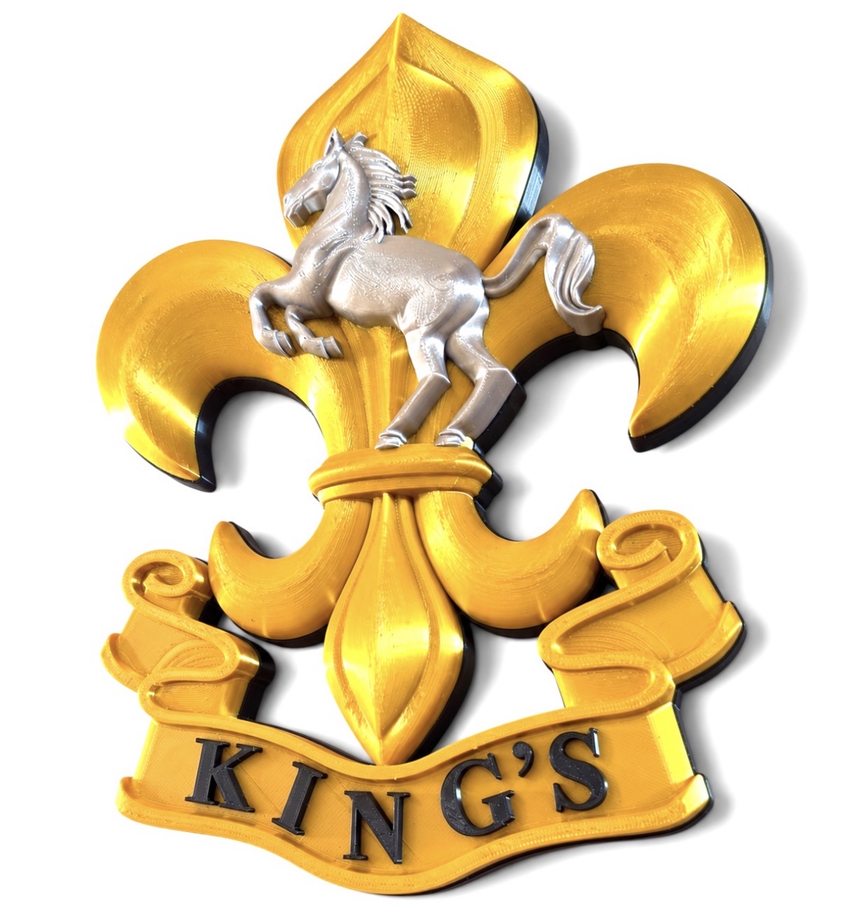 The King's Regiment Cap Badge | Officially Licensed