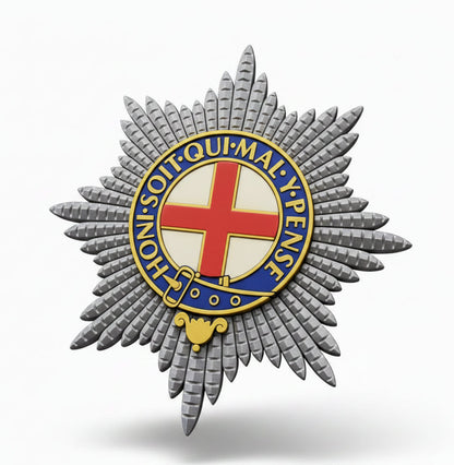 Coldstream Guards 3D Printed Cap Badge