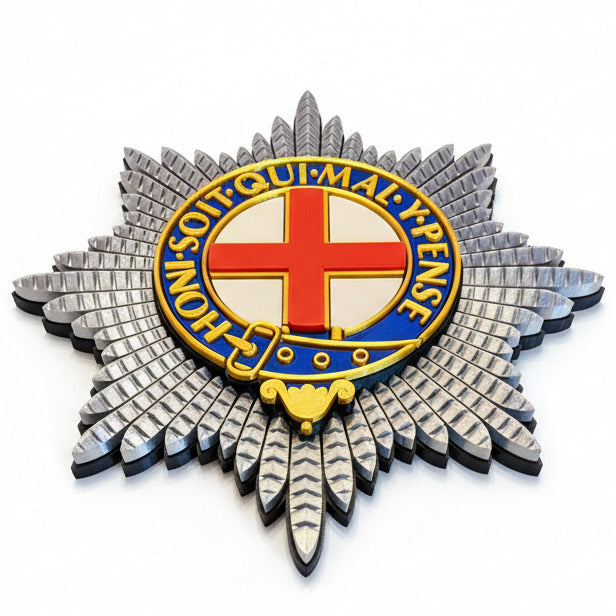 Coldstream Guards 3D Printed Cap Badge
