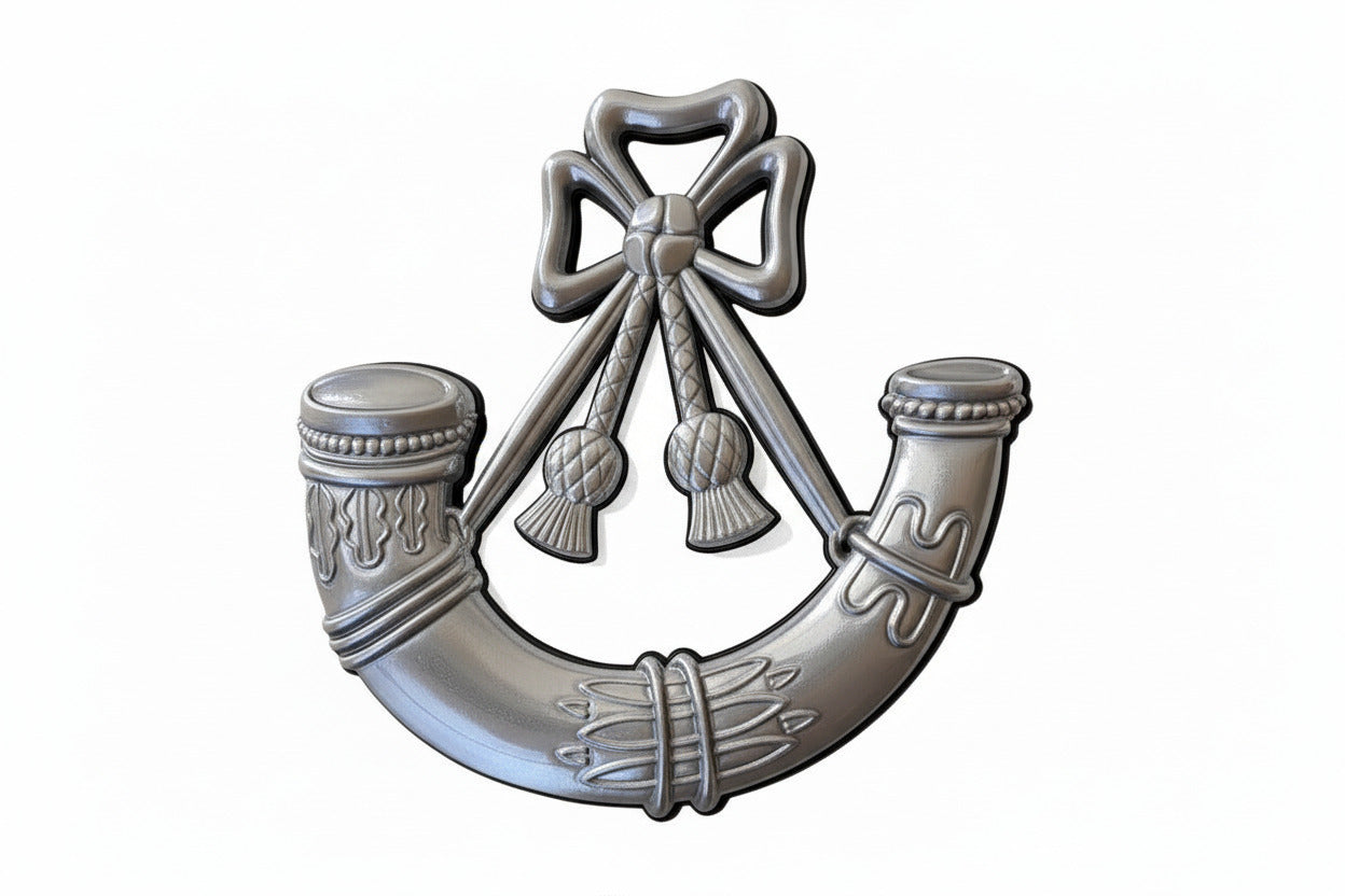 Light Infantry Cap Badge | Officially Licensed