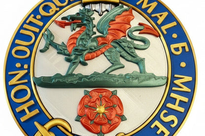 Princess of Wales's Royal Regiment Full Colour Cap Badge