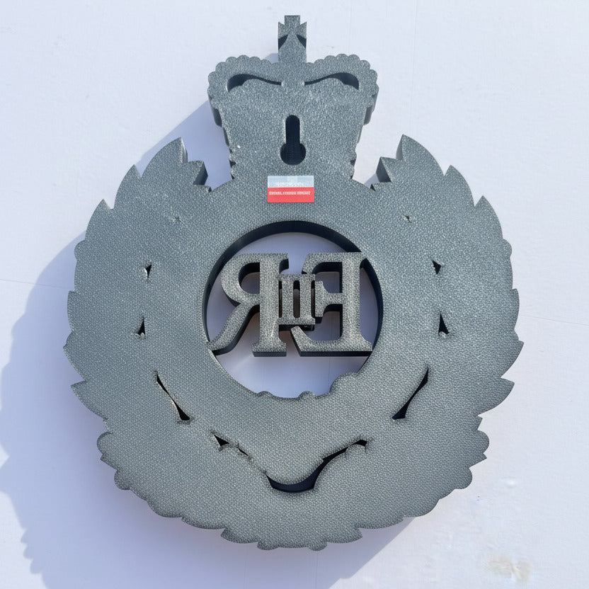 Royal Engineers Queen's Crown Cap Badge
