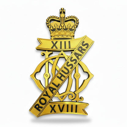 13th/18th Royal Hussars (Queen Mary's Own) Cap Badge