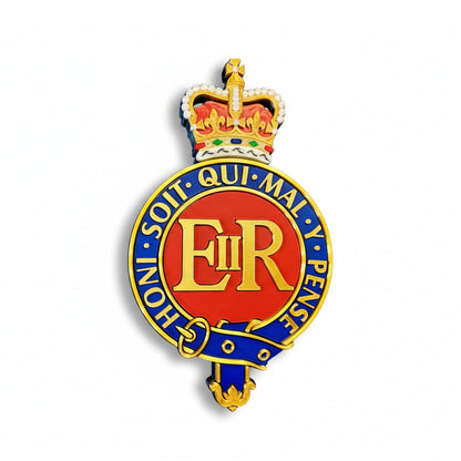 Household Cavalry 3D Printed Cap Badge Queen's Crown
