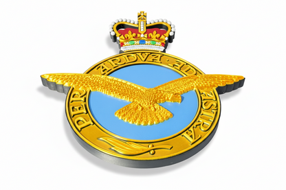 Royal Air Force 3D Printed Emblem Queen's Crown