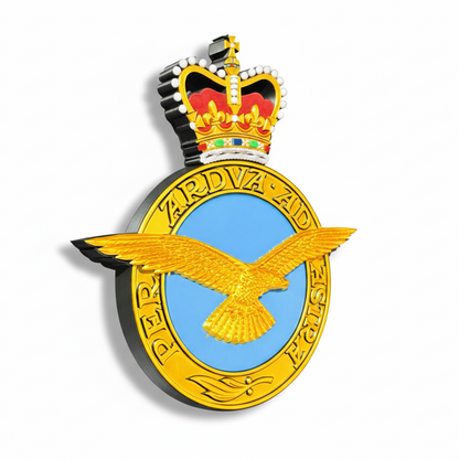Royal Air Force 3D Printed Emblem Queen's Crown