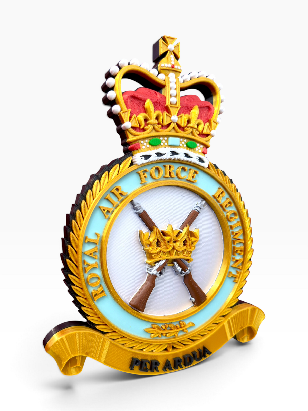 Royal Air Force Regiment Badge – Queen's Crown | Officially Licensed
