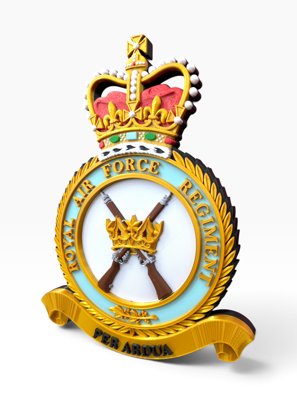 Royal Air Force Regiment Badge – Queen's Crown | Officially Licensed
