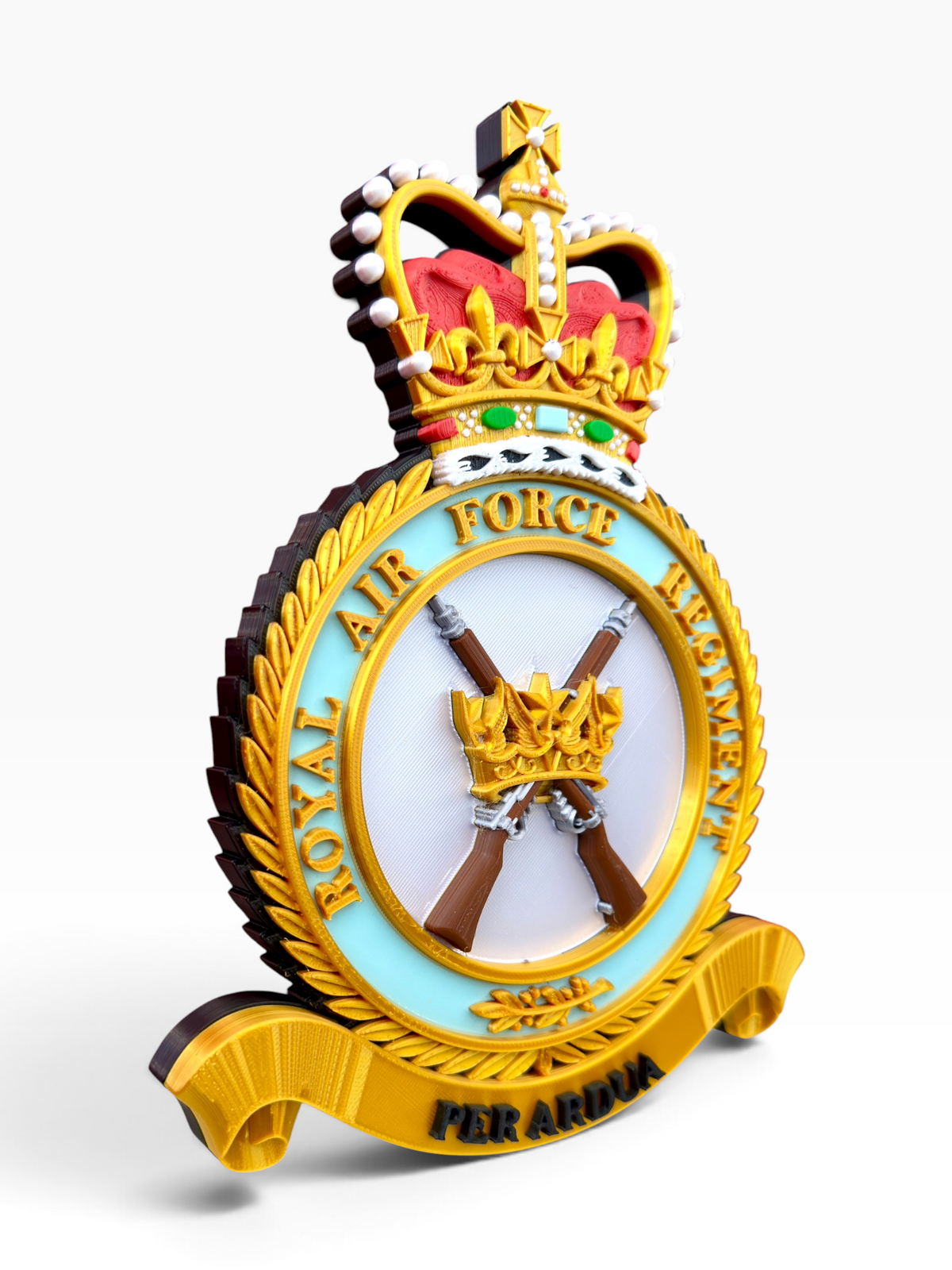 Royal Air Force Regiment Badge – Queen's Crown | Officially Licensed
