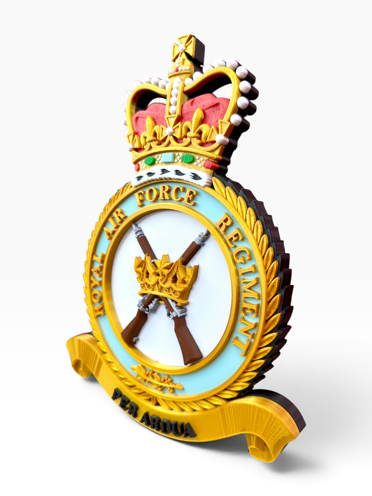Royal Air Force Regiment Badge – Queen's Crown | Officially Licensed