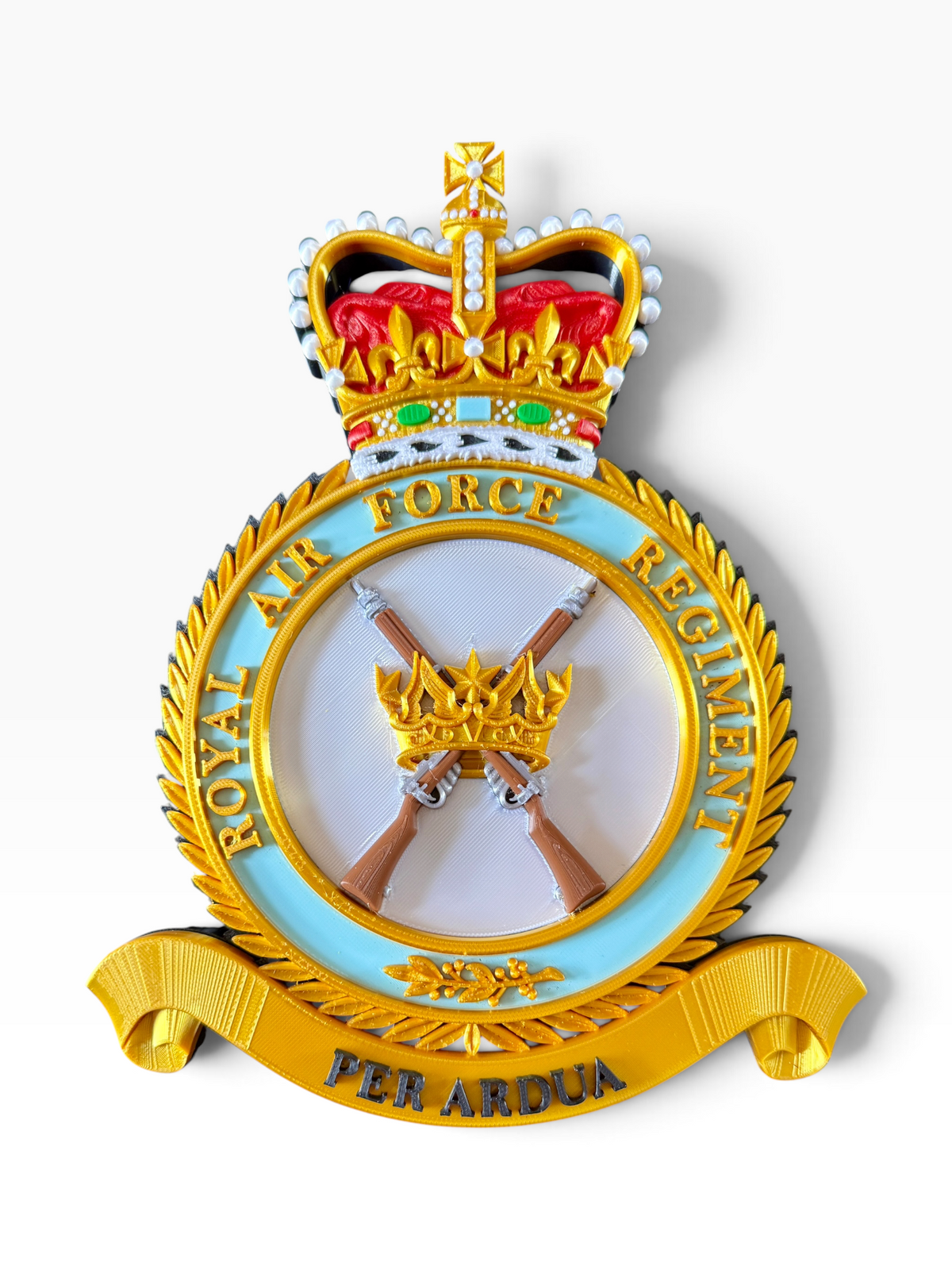 Royal Air Force Regiment Badge – Queen's Crown | Officially Licensed