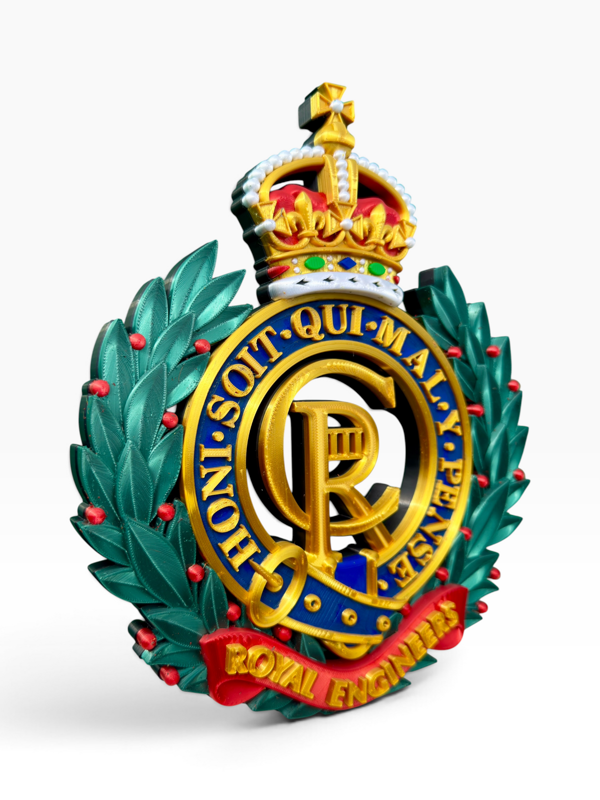 Royal Engineers King's Crown Cap Badge | Officially Licensed