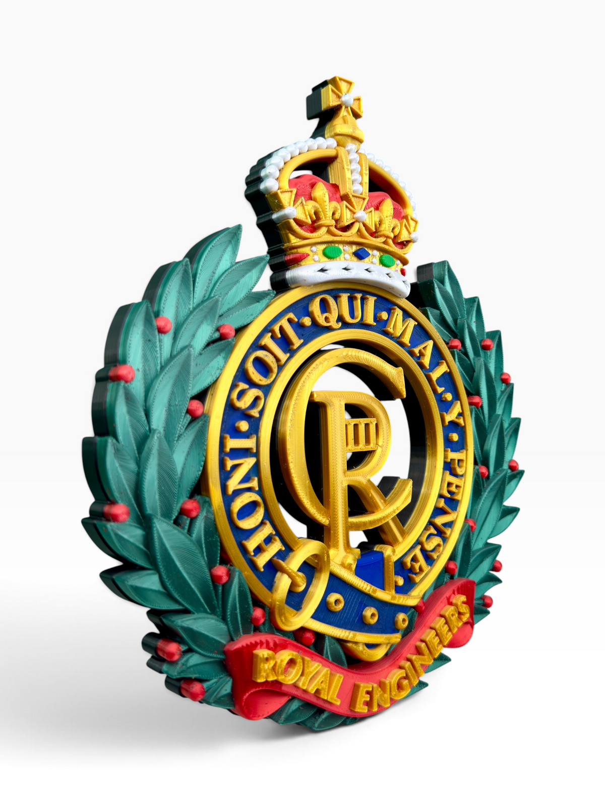 Royal Engineers King's Crown Cap Badge | Officially Licensed