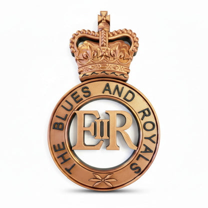 Blues and Royals Queen's Crown Cap Badge