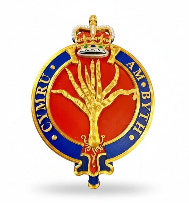 Welsh Guards Cypher 3D Printed Queen's Crown