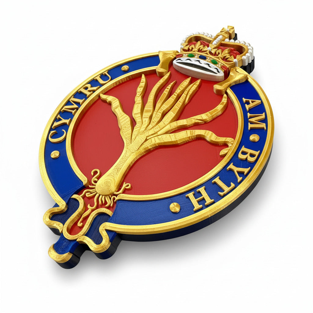 Welsh Guards Cypher 3D Printed Queen's Crown