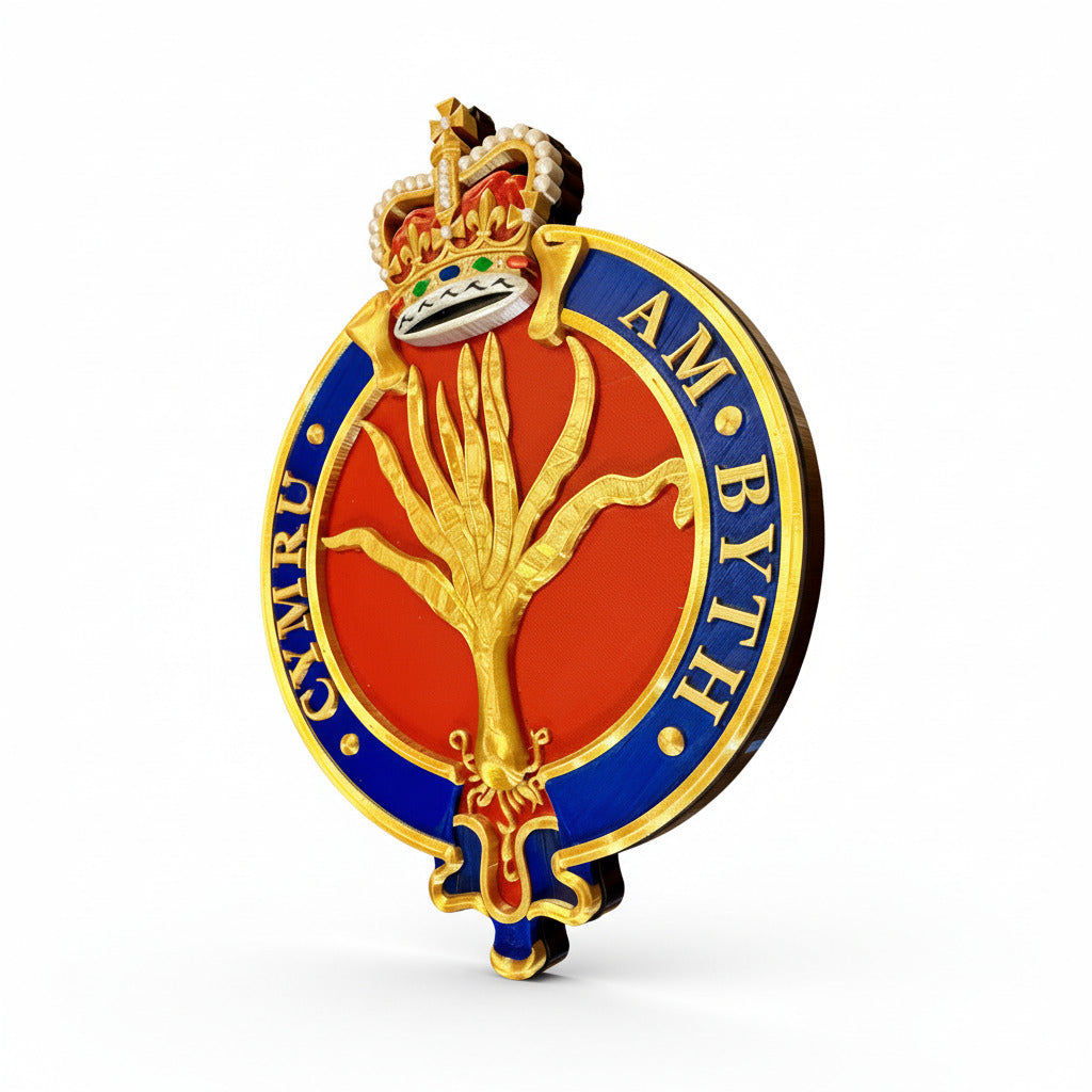 Welsh Guards Cypher 3D Printed Queen's Crown