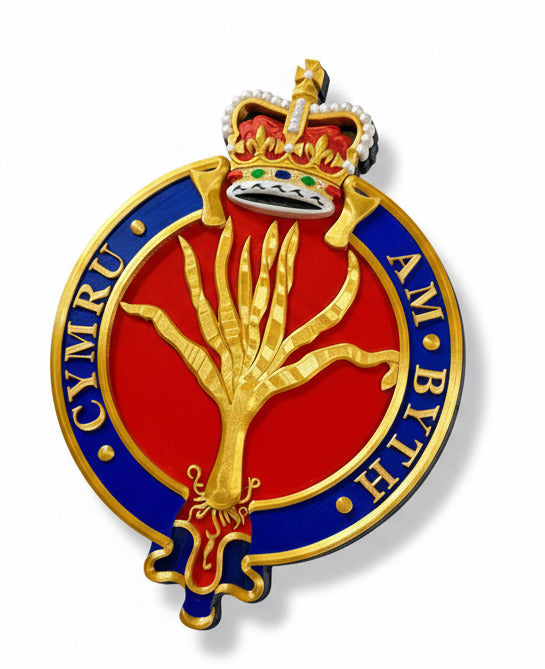 Welsh Guards Cypher 3D Printed Queen's Crown