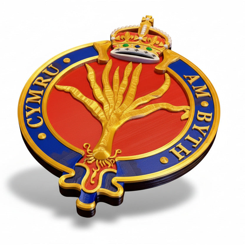 Welsh Guards Cypher 3D Printed King's Crown