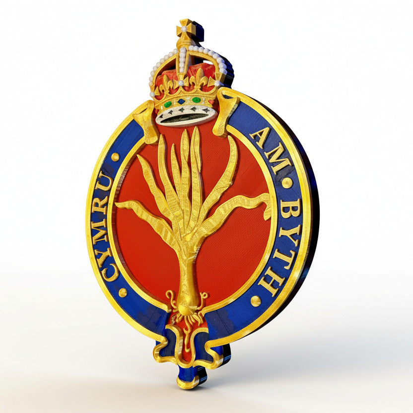 Welsh Guards Cypher 3D Printed King's Crown