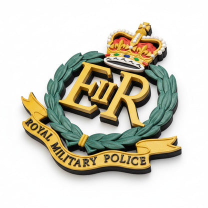 Royal Military Police Queen's Crown Cap Badge