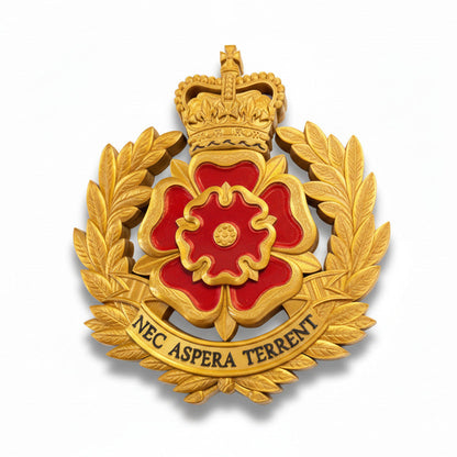 Duke of Lancaster's Regiment Queen's Crown Cap Badge