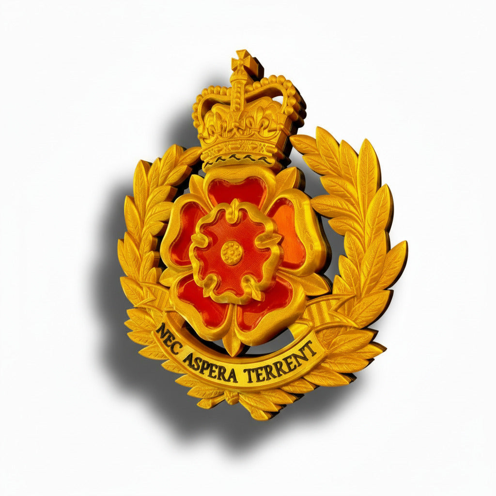 Duke of Lancaster's Regiment Queen's Crown Cap Badge