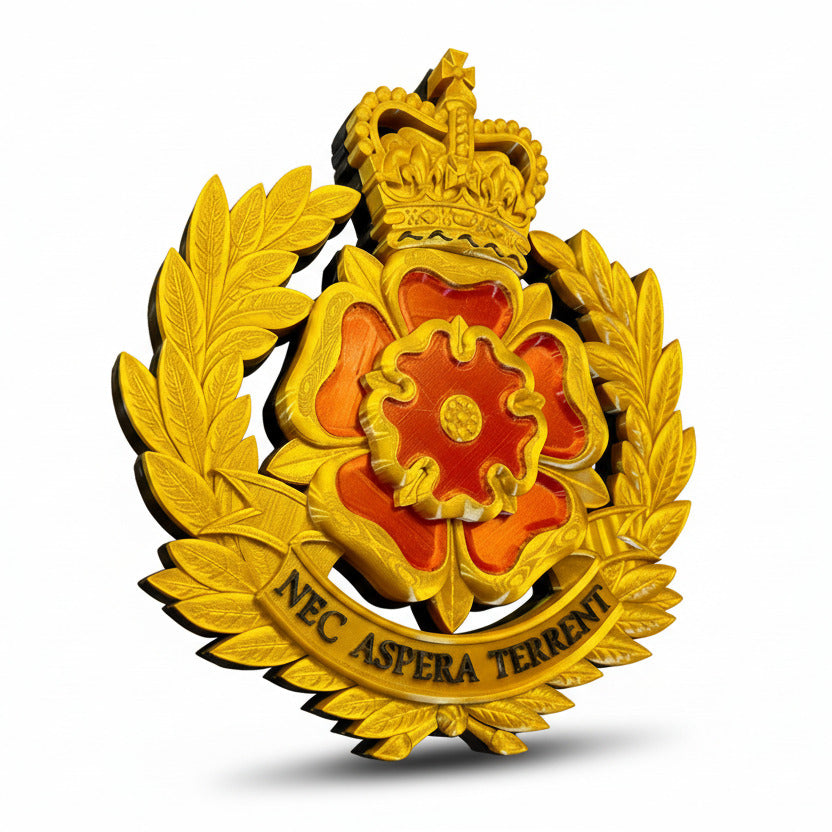Duke of Lancaster's Regiment Queen's Crown Cap Badge