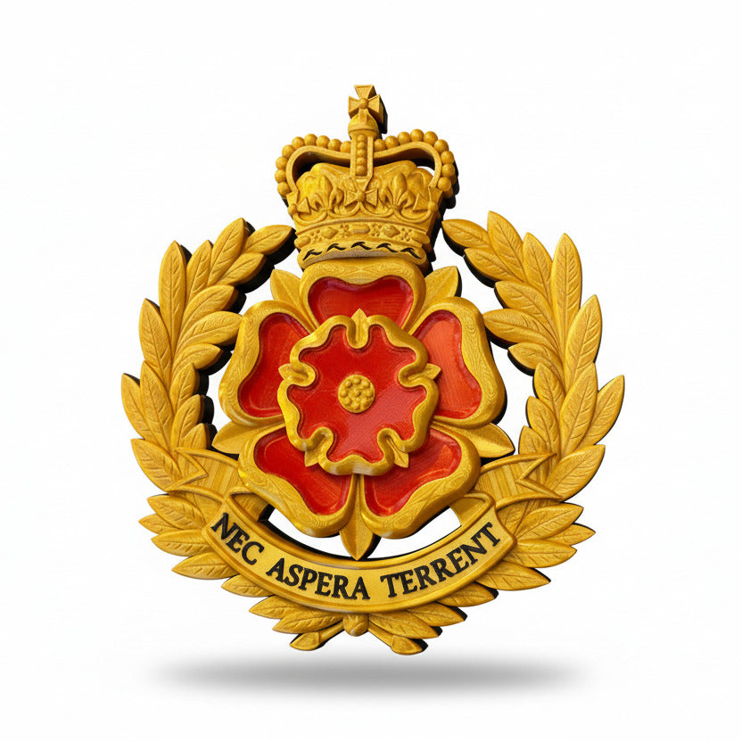 Duke of Lancaster's Regiment Queen's Crown Cap Badge