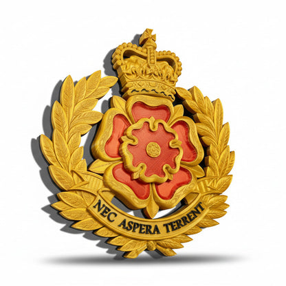 Duke of Lancaster's Regiment Queen's Crown Cap Badge