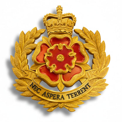 Duke of Lancaster's Regiment Queen's Crown Cap Badge